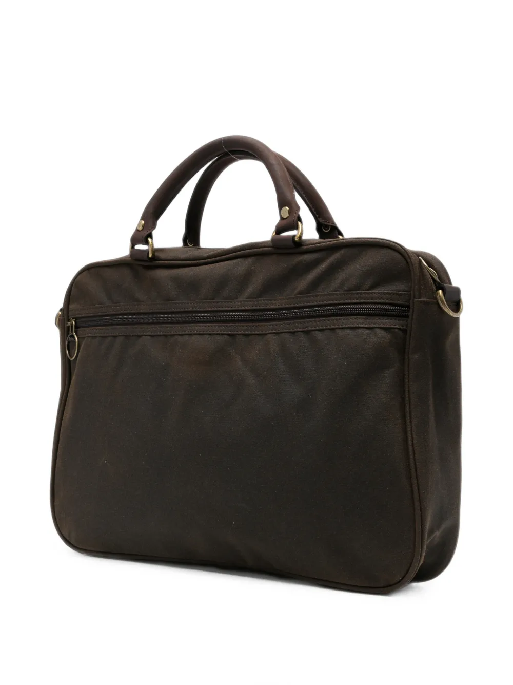 Barbour Aktetas met gespsluiting Groen