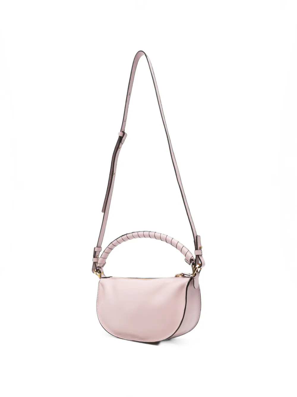 Chloé Marcie leren shopper Roze