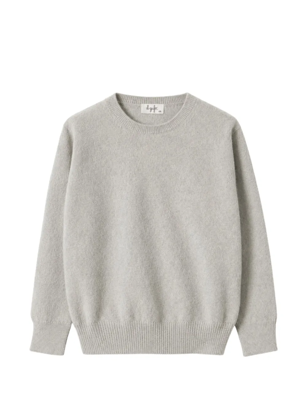 Il Gufo fine-knit crew-neck sweater - Gris Il Gufo fine-knit crew-neck sweater - Gris