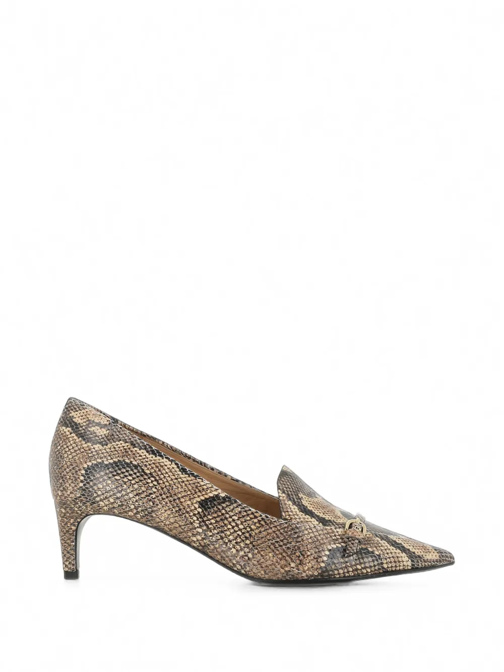 Del Carlo snake-effect pointed-toe pumps
