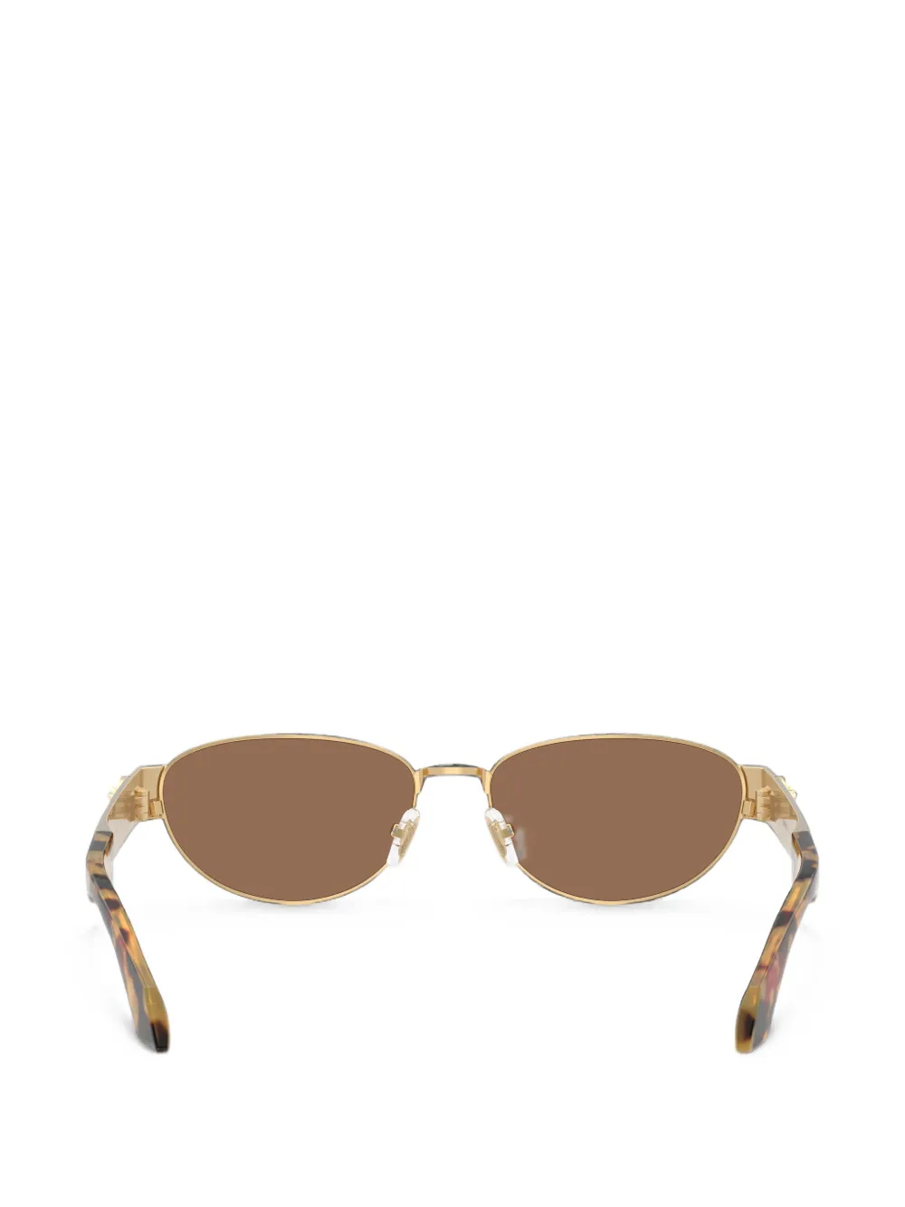 Versace Eyewear Greca Medusa zonnebril met cat-eye-montuur Goud