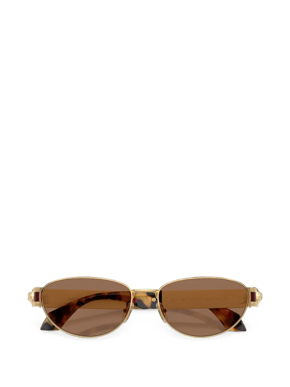 Versace Eyewear Greca Medusa zonnebril met cat-eye-montuur Goud