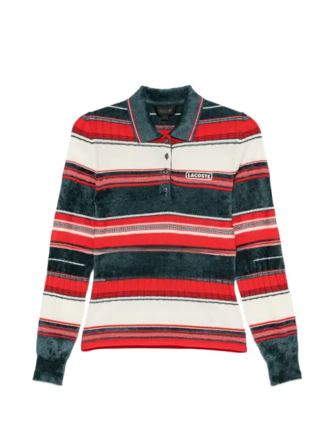 Lacoste striped polo sweater
