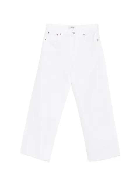 AGOLDE Ren raw-hem wide-leg jeans