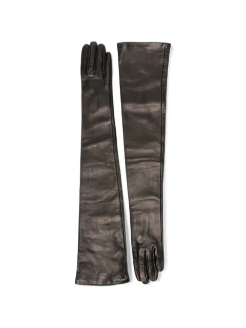TOTEME long-length leather gloves