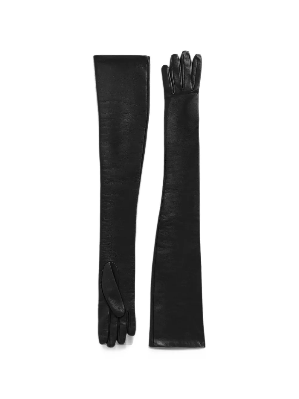 TOTEME Leren handschoenen Zwart