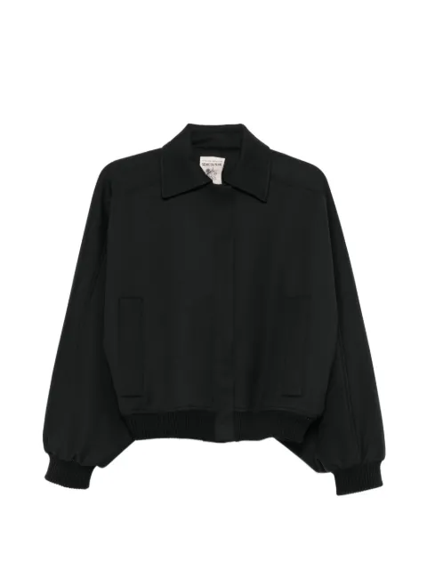 Semicouture veste bomber à manches bouffantes