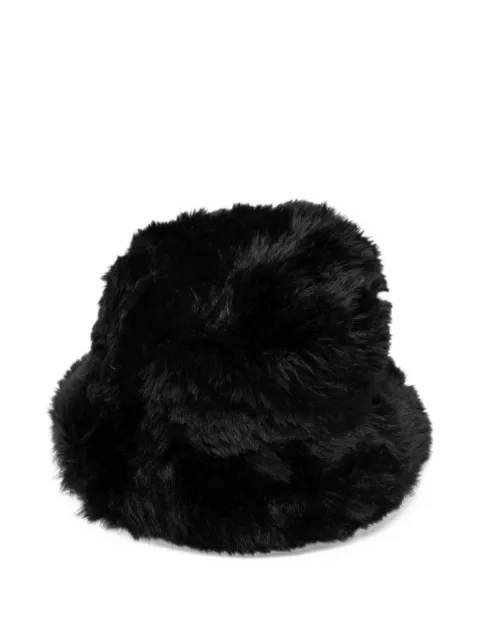 STAND STUDIO Leight faux-fur bucket hat
