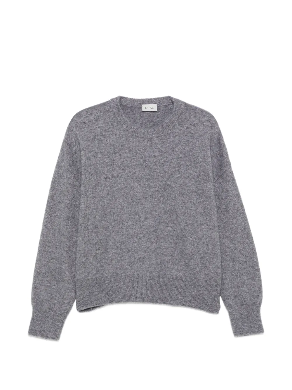 MRZ crew-neck drop-shoulder sweater - Gris MRZ crew-neck drop-shoulder sweater - Gris