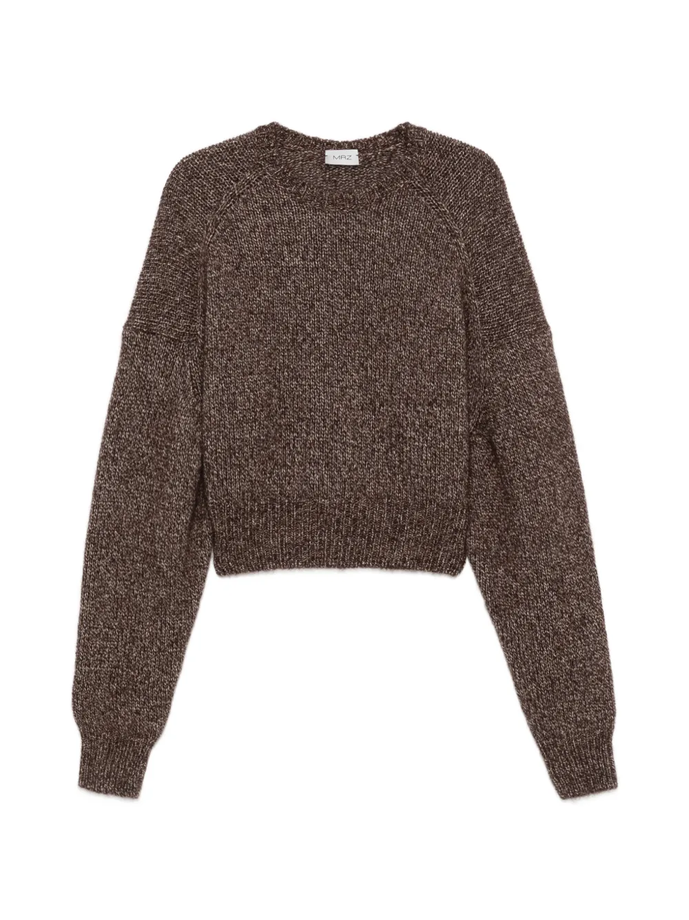 MRZ raglan-sleeve sweater - Marron MRZ raglan-sleeve sweater - Marron