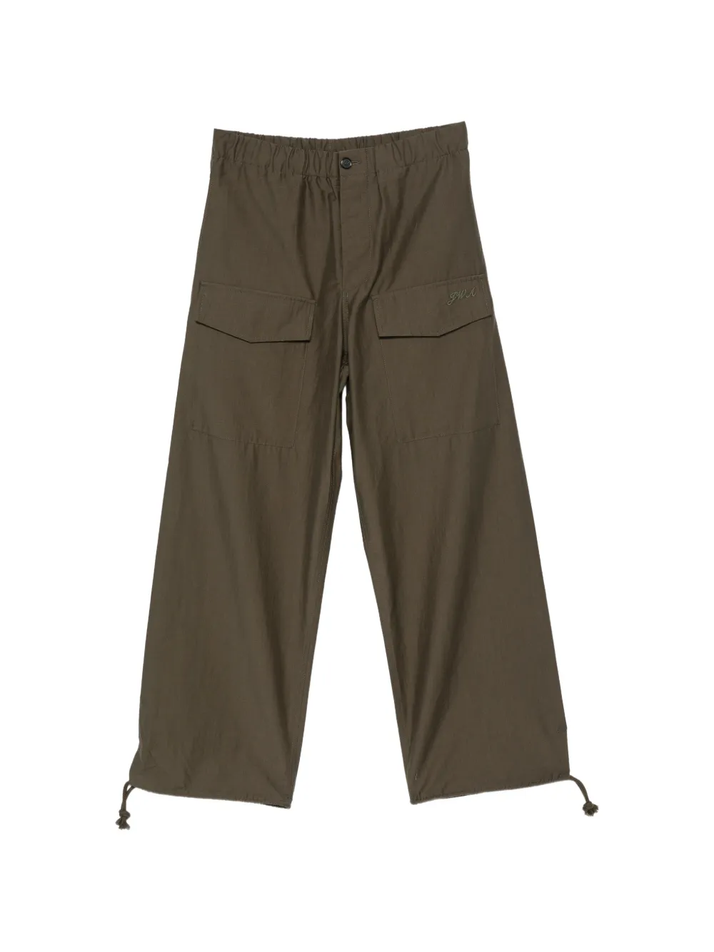 JW Anderson logo-embroidered trousers