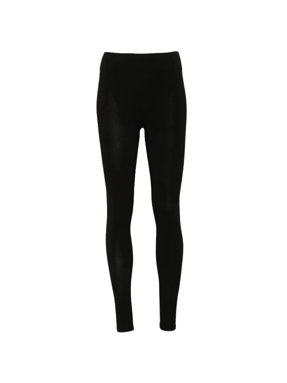 TOTEME high-waisted ribbed leggins - Nero