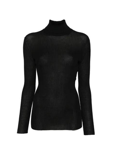 MRZ ribbed roll-neck sweater