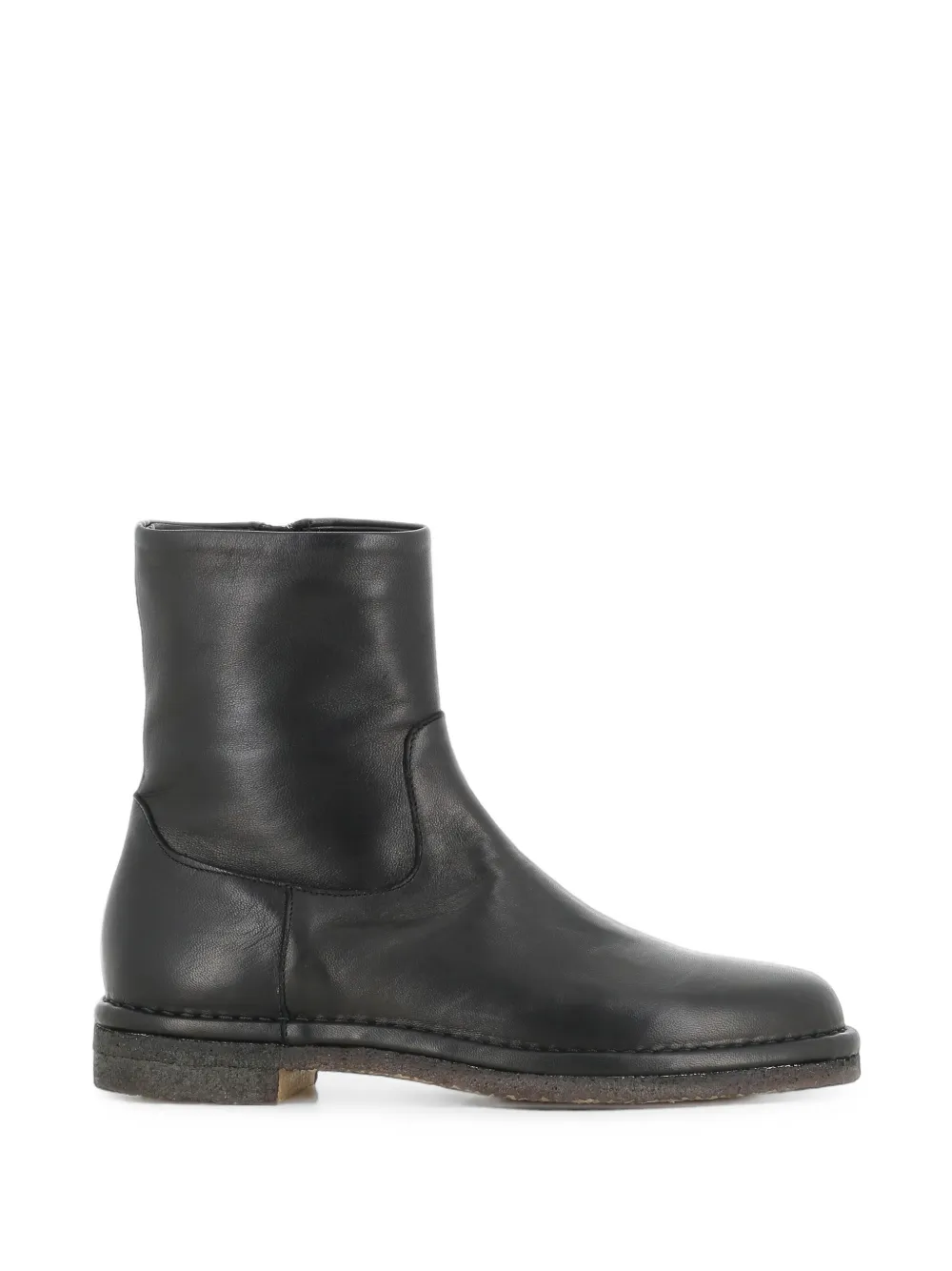 Del Carlo side-zip leather boots
