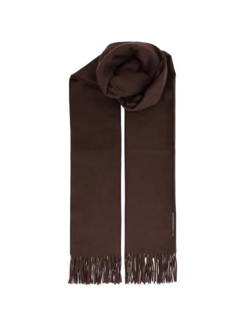 BOMPARD fringed cashmere scarf
