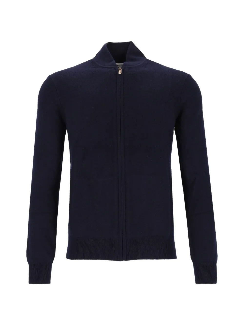 Bompard Curtis Zip-up Cardigan In Blue