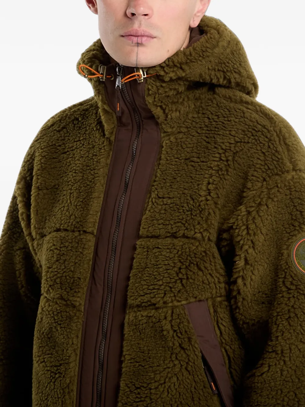 Napapijri Maple fleece hoodie Groen