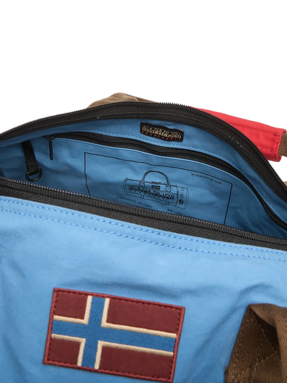Napapijri H-Equator duffeltas Blauw
