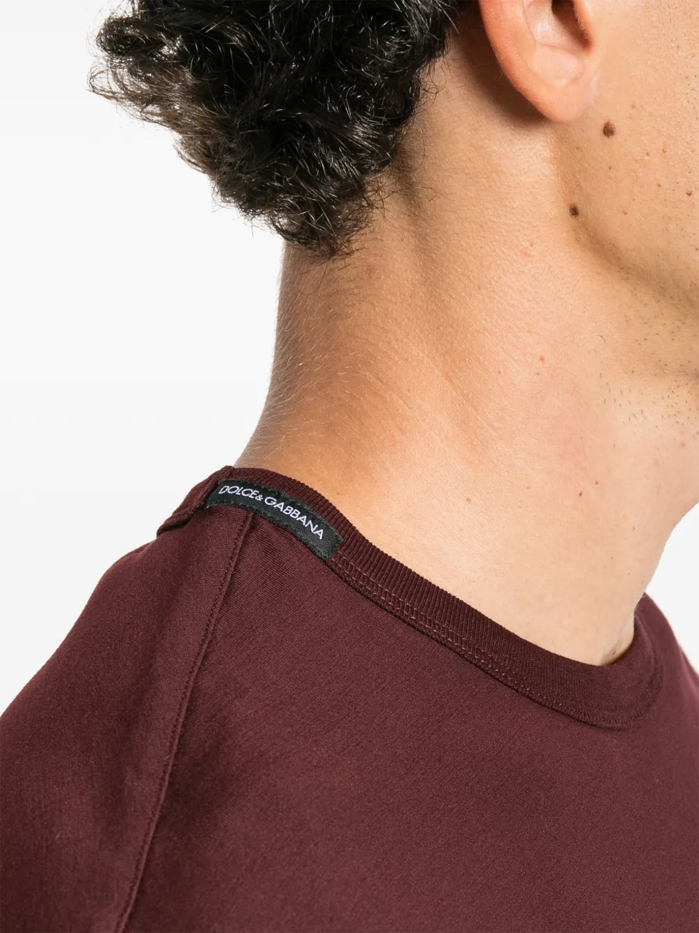 Dolce & Gabbana crew-neck T-shirt Rood