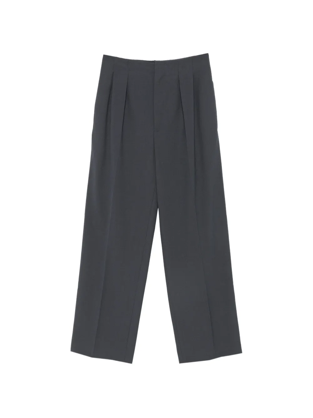 Lacoste Runway pleated straight-leg trousers - Grigio