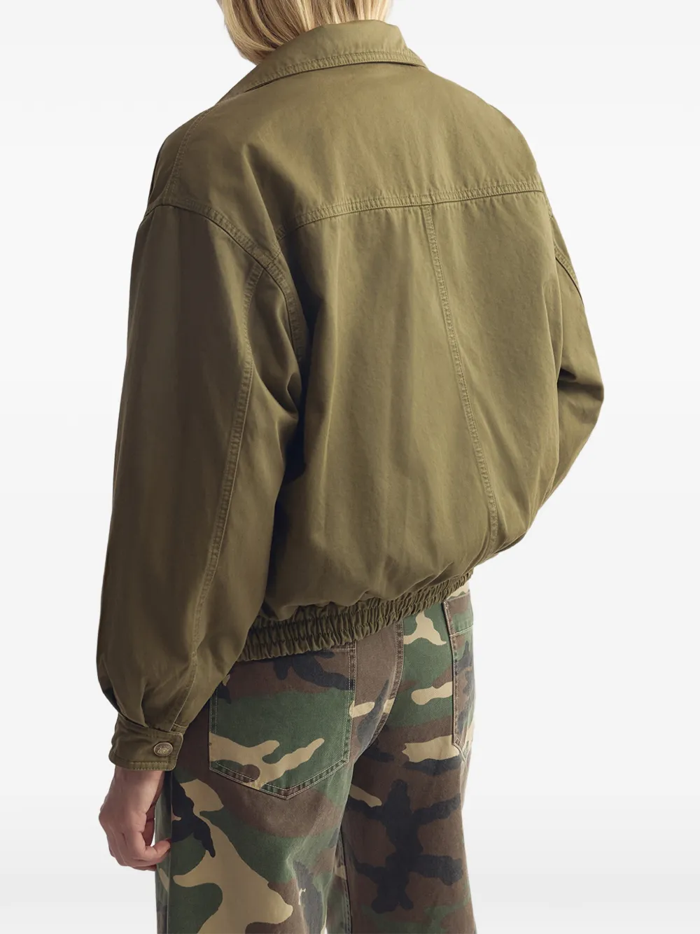 Nili Lotan Klaire blouson jack Groen