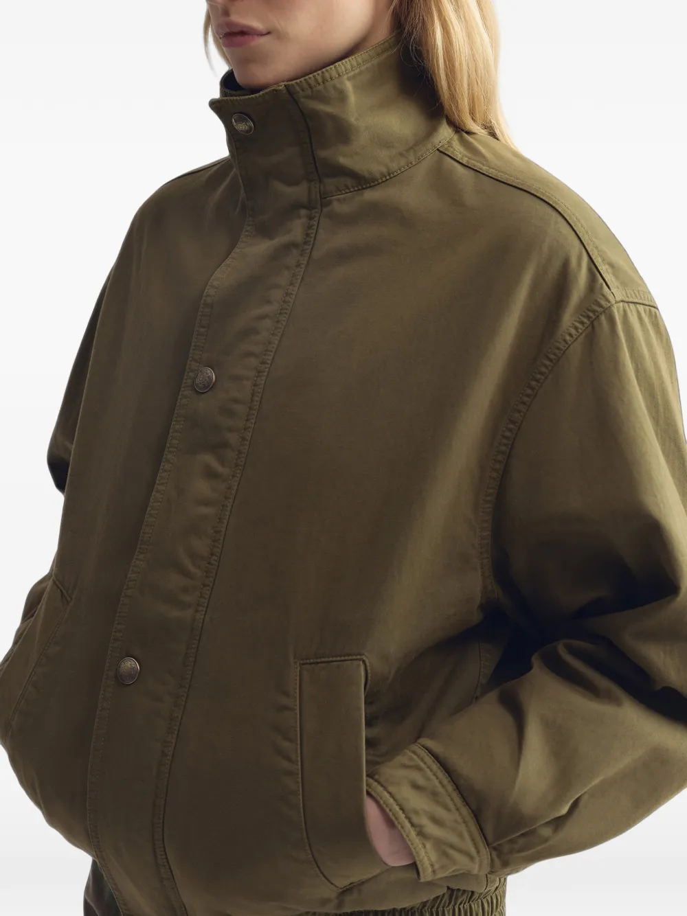 Nili Lotan Klaire blouson jack Groen