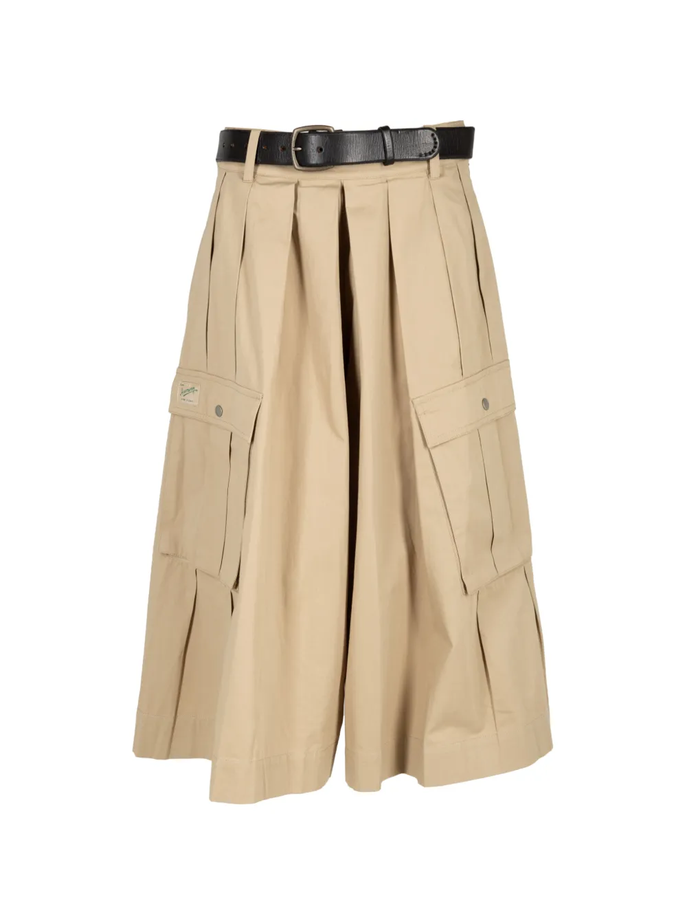 Sea Tristan pleated culottes - Tons neutres