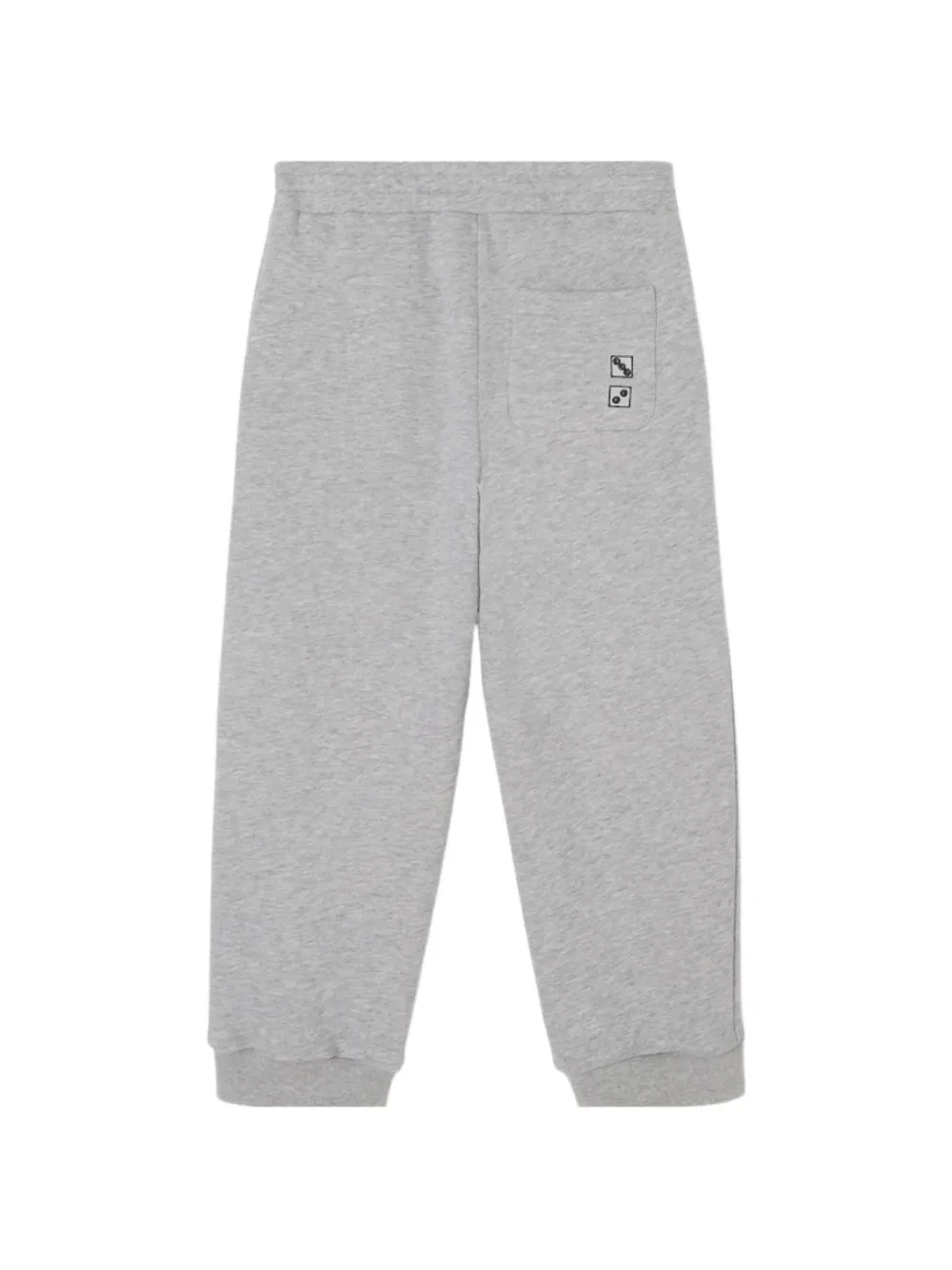 Fendi Kids logo-embroidered track pants Grijs