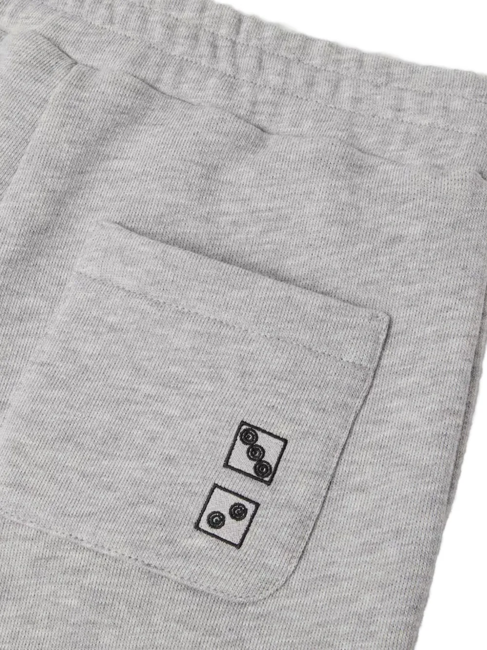 Fendi Kids logo-embroidered track pants Grijs