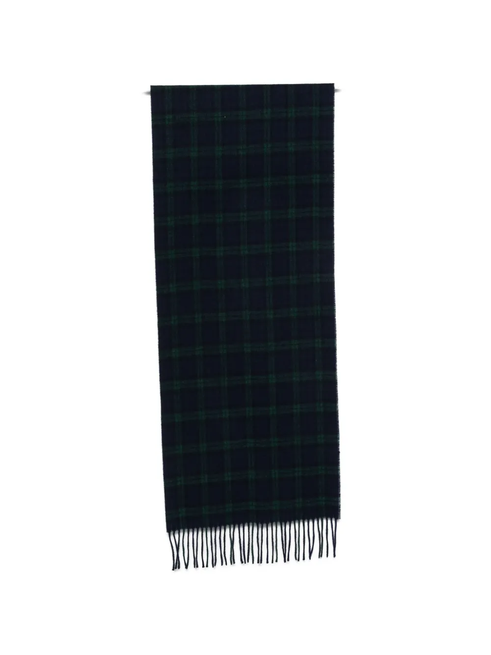 Baracuta Tartan fringed scarf