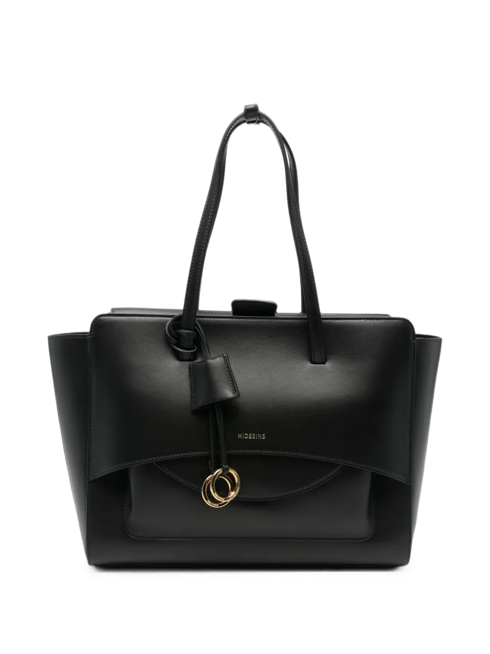 HIDESINS Premiere leather shoulder bag - Nero