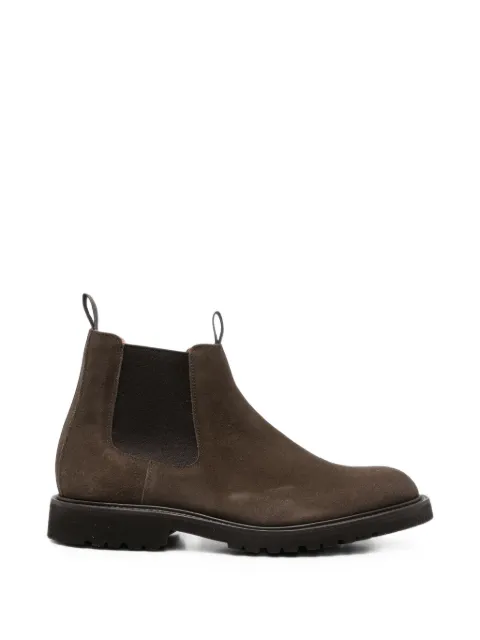 Tricker's suede Chelsea boots