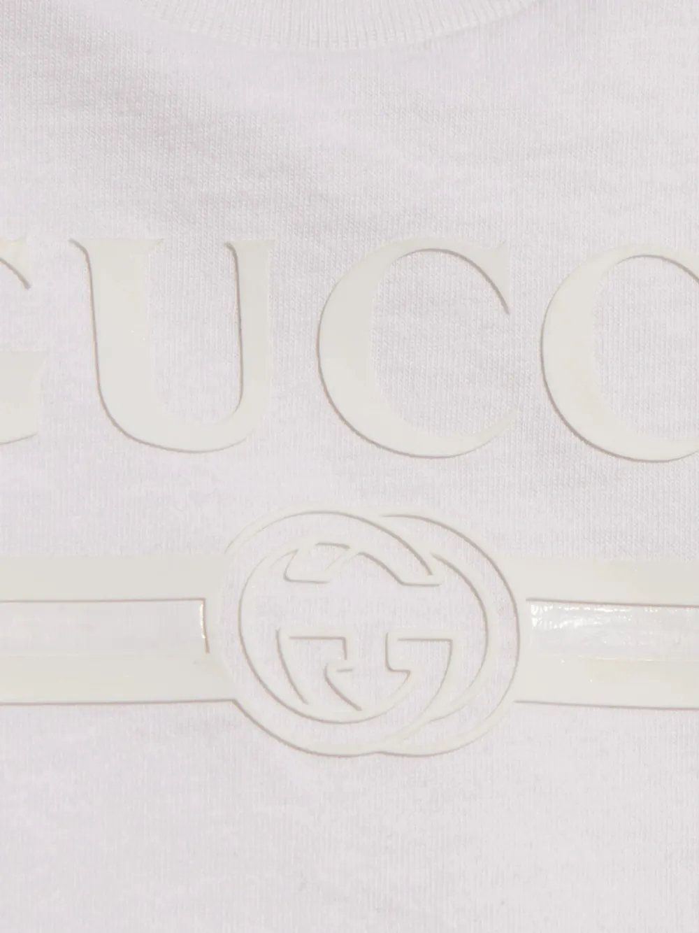 Gucci Kids Interlocking G T-shirt Wit