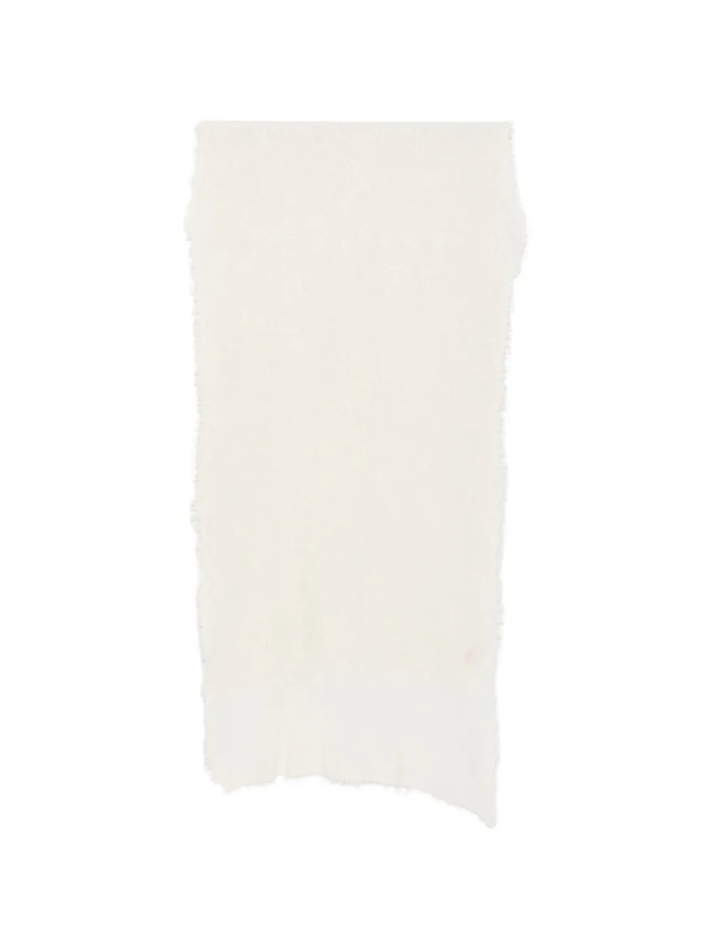 MIRROR IN THE SKY frayed cashmere scarf - Toni neutri