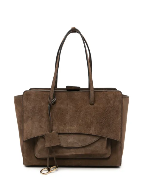 HIDESINS suede shoulder bag