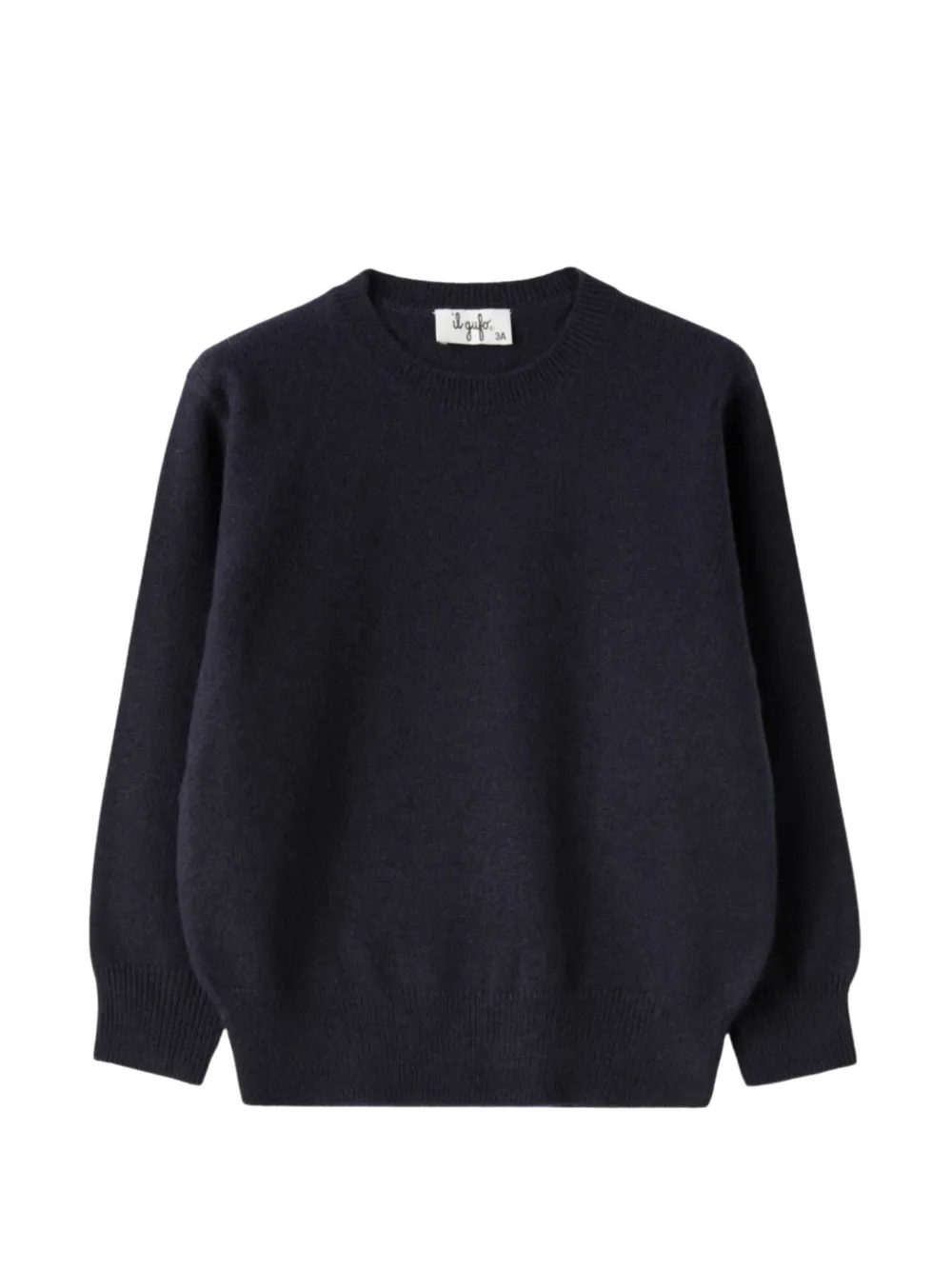 Il Gufo crew-neck wool sweater - Bleu Il Gufo crew-neck wool sweater - Bleu