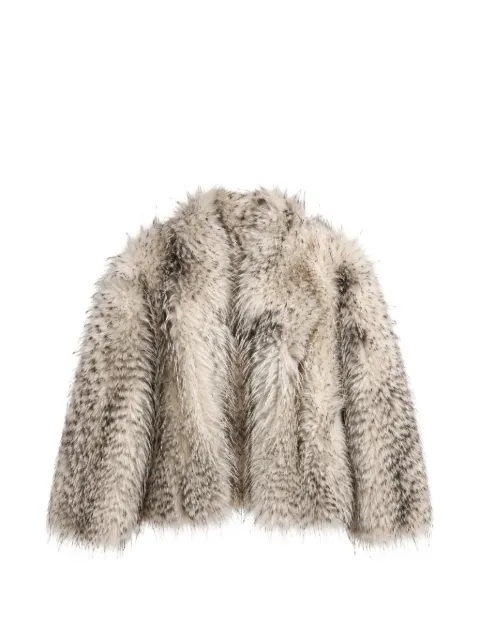 Elisabetta Franchi La Mia Bambina faux-fur jacket