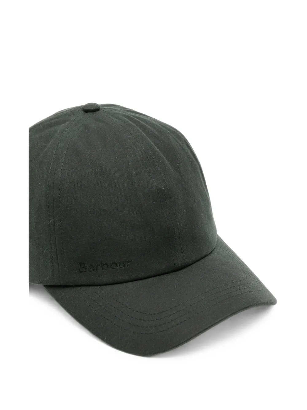 Barbour logo-embroidered baseball cap Groen