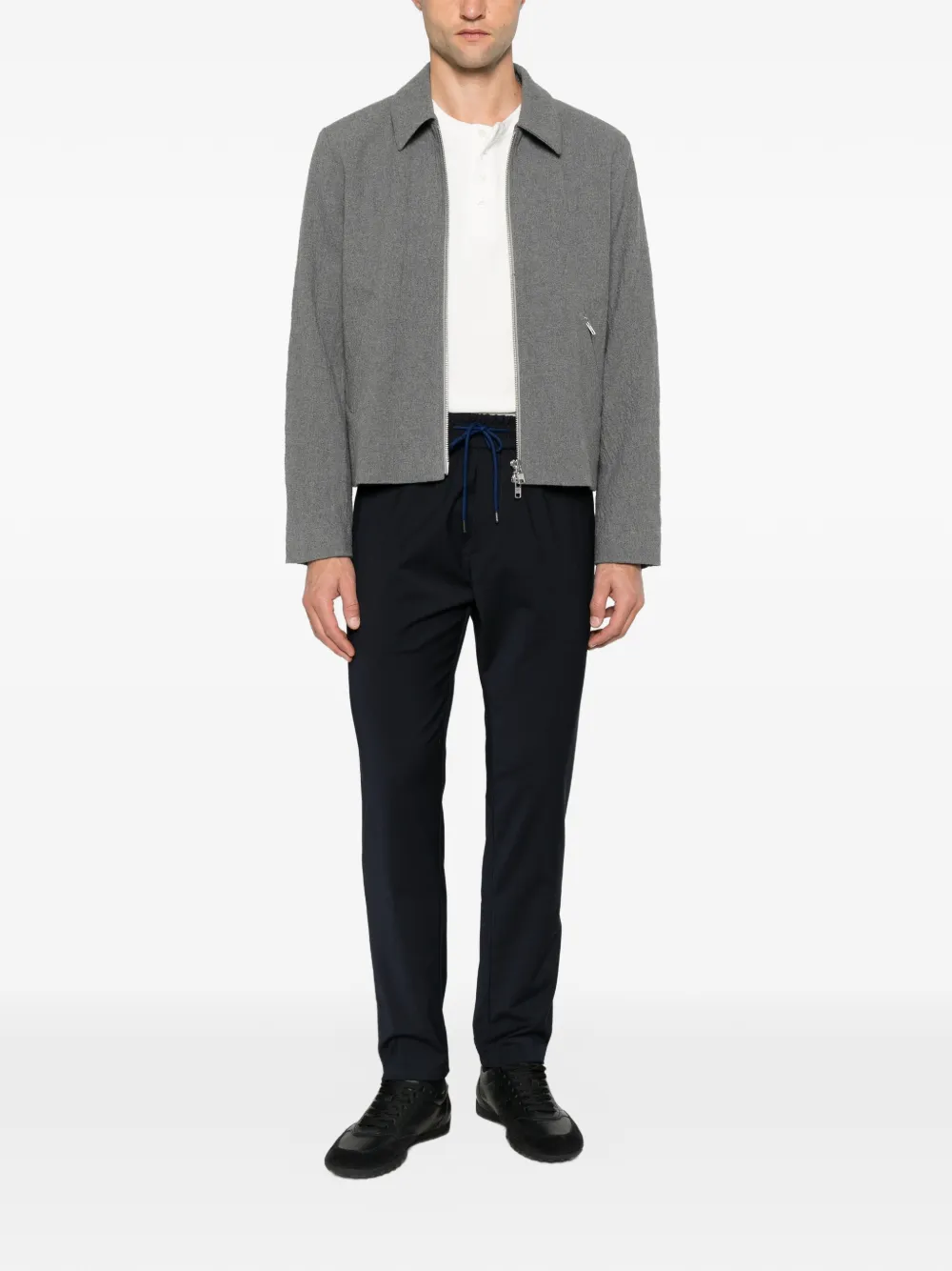 DONDUP Trainingsbroek met trekkoordtaille Blauw