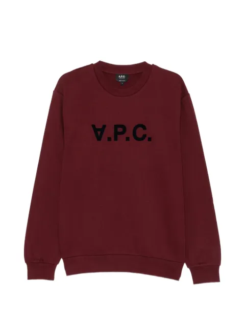 A.P.C. logo-print sweatshirt