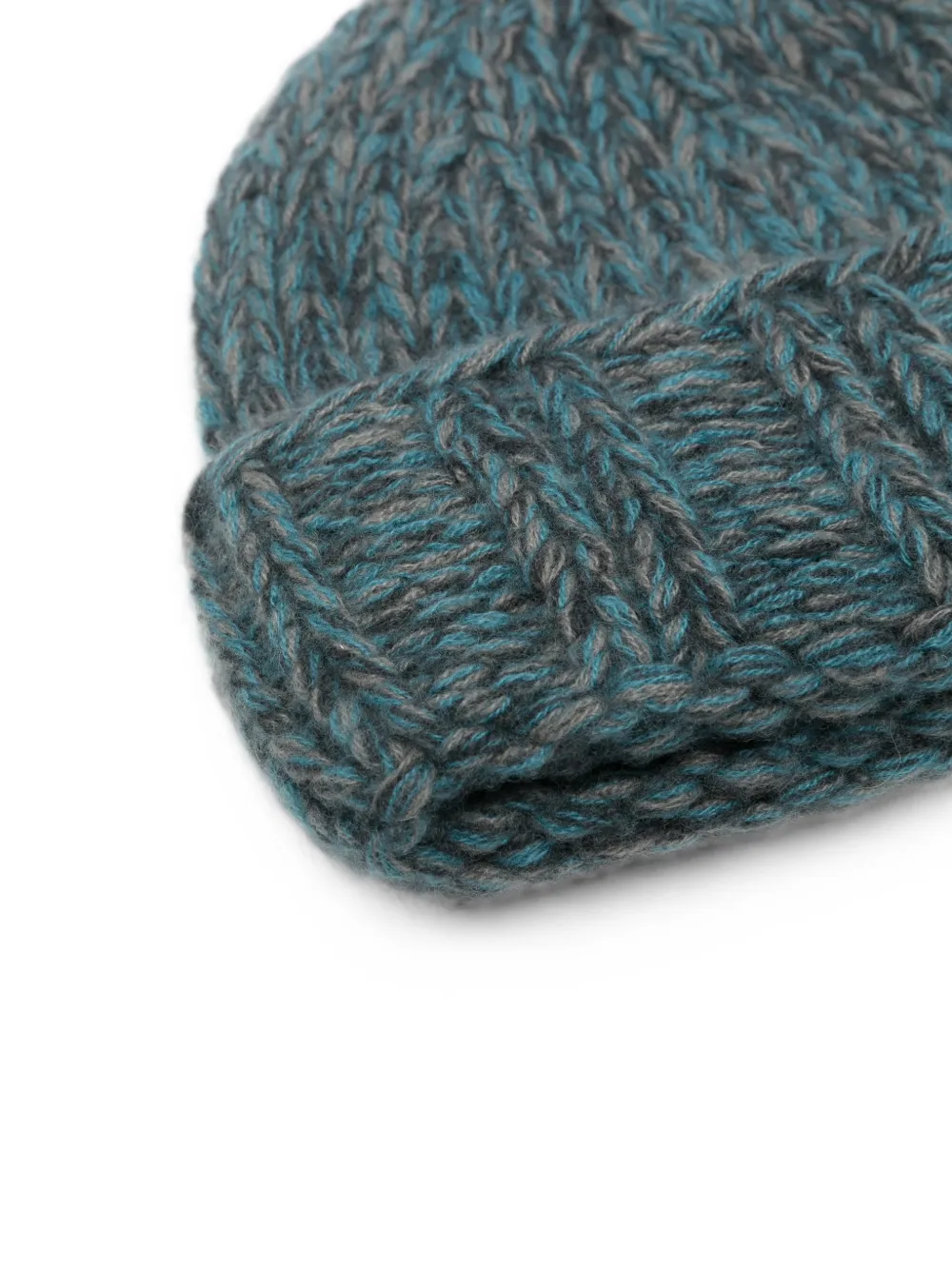 Liska Anfisa grofgebreide kasjmier muts Blauw