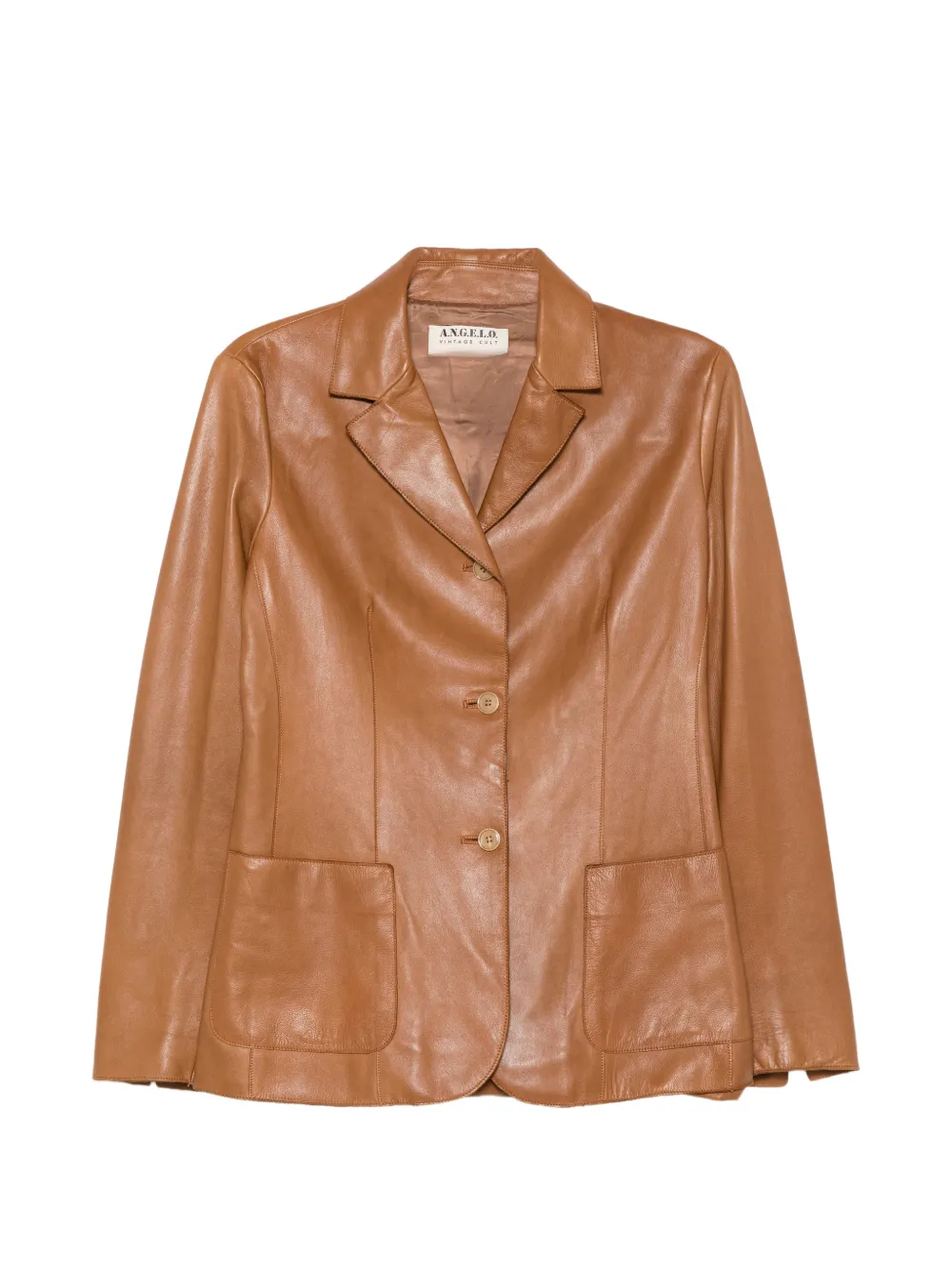 A.N.G.E.L.O. Vintage Cult veste en cuir (années 2000) - Marron A.N.G.E.L.O. Vintage Cult veste en cuir (années 2000) - Marron