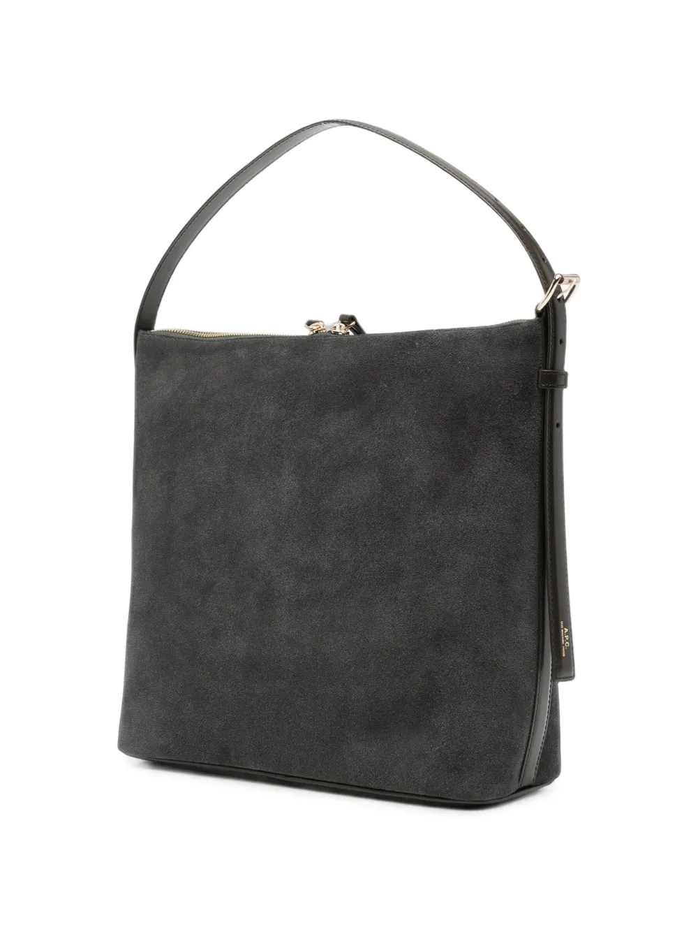 A.P.C. Vera suède shopper Grijs