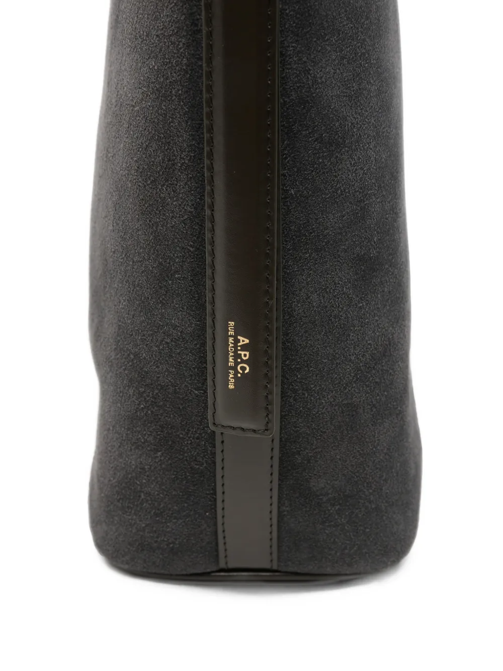 A.P.C. Vera suède shopper Grijs