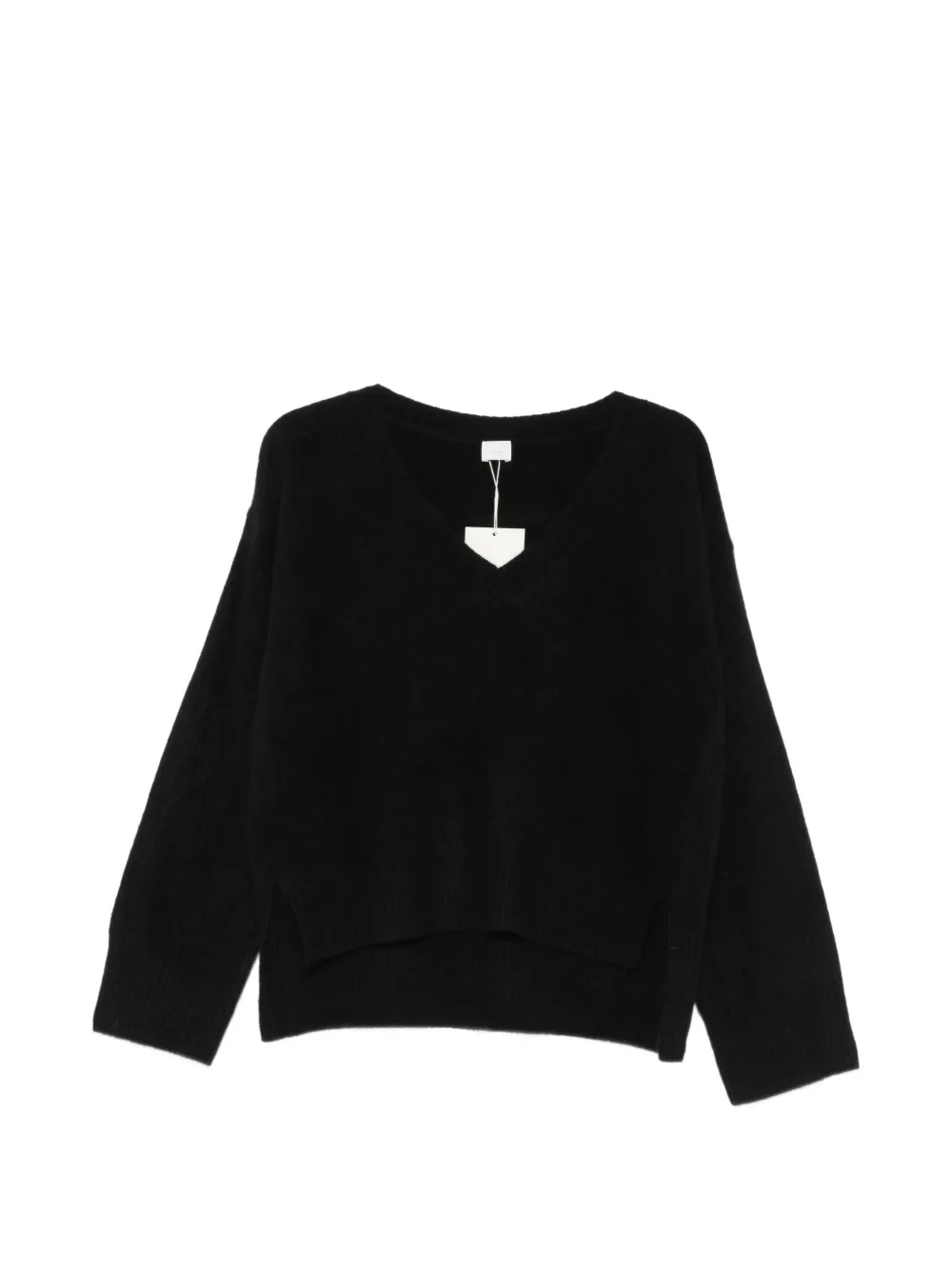C.t.plage V-neck Wool Sweater In Multi