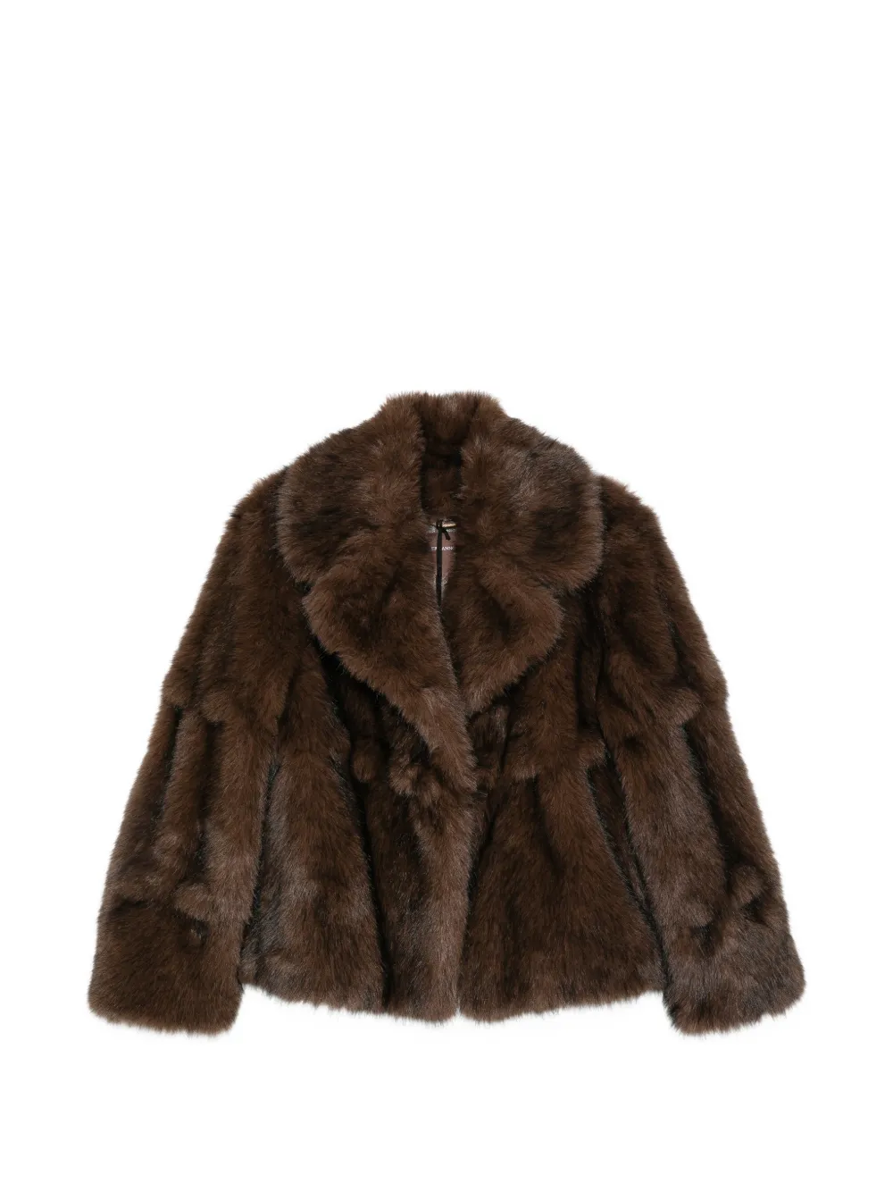 Ermanno Scervino oversized-collar faux-fur jacket