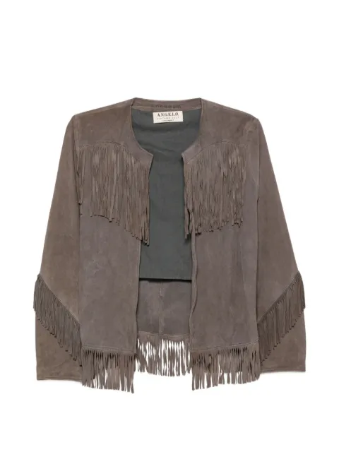 A.N.G.E.L.O. Vintage Cult chamarra de gamuza con flecos 2000