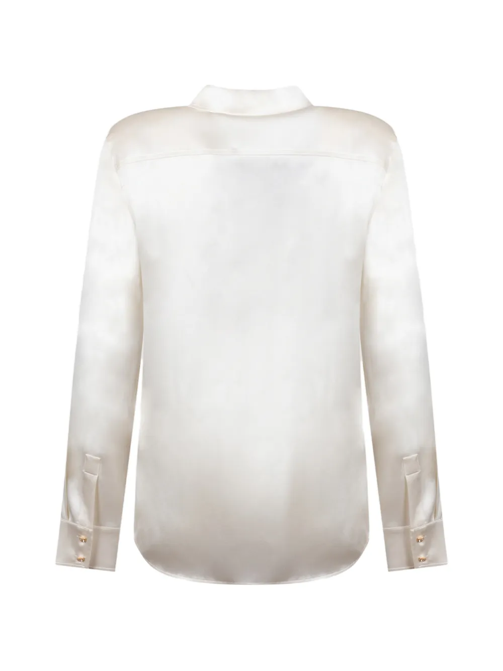 Max Mara Xero blouse met verborgen voorkant Wit
