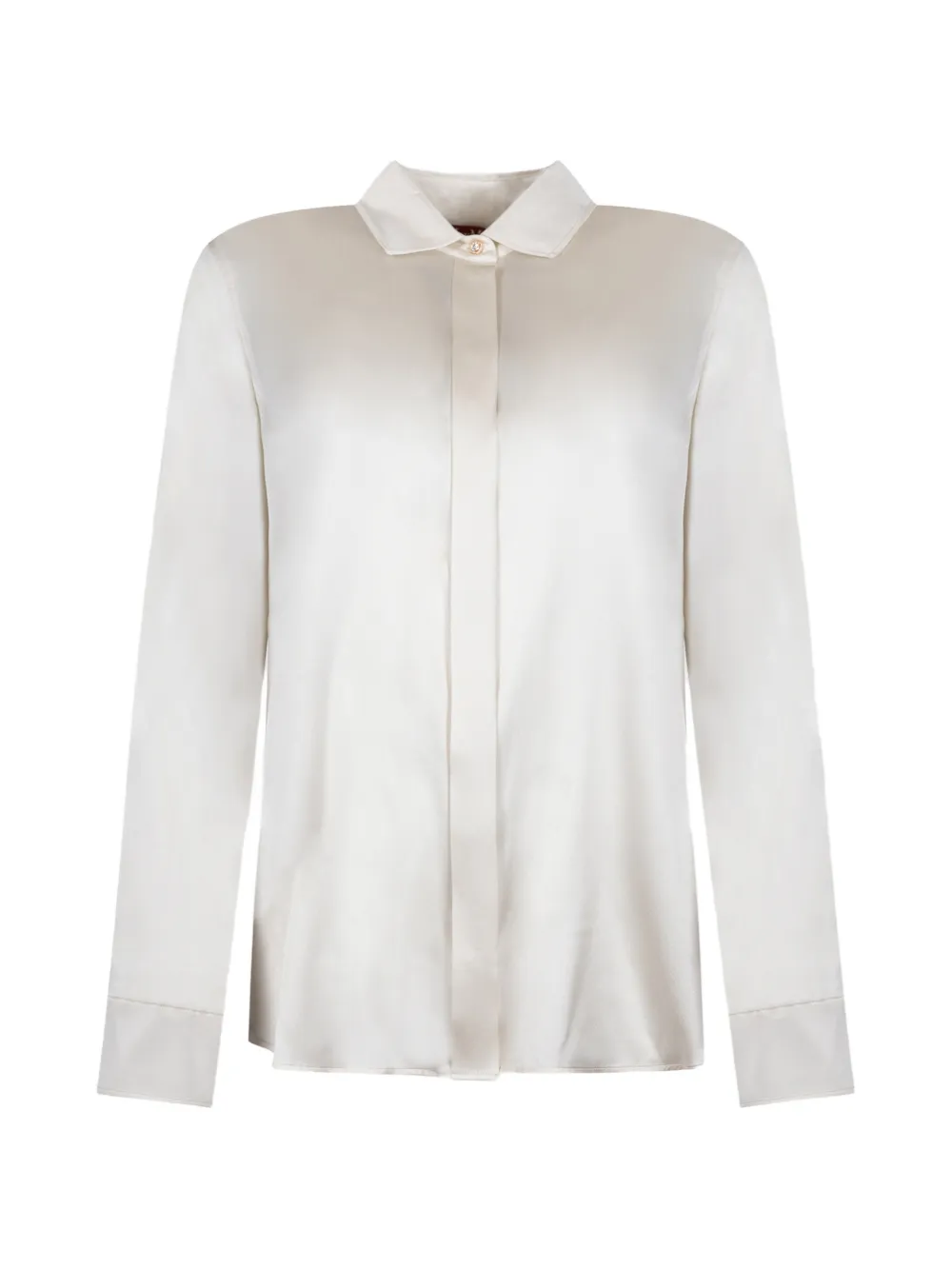 Max Mara Xero concealed-front shirt - Weiß
