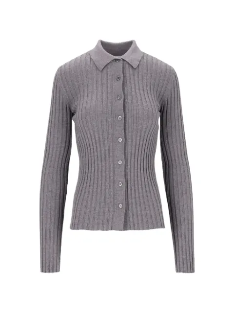 Mauro Grifoni ribbed-knit wool cardigan